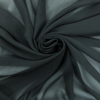 Tissu crêpe georgette  - noir - photo 1/4 | So Tissus