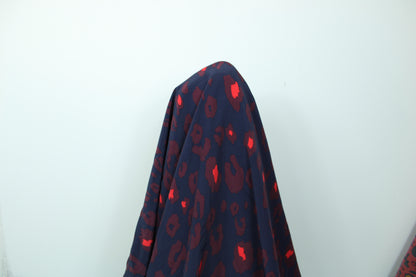 Tissu crêpe viscose - imprimé tâcheté - photo 3/4 | So Tissus
