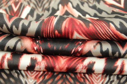 Tissu satin - imprimé tacheté - photo 2/5 | So Tissus