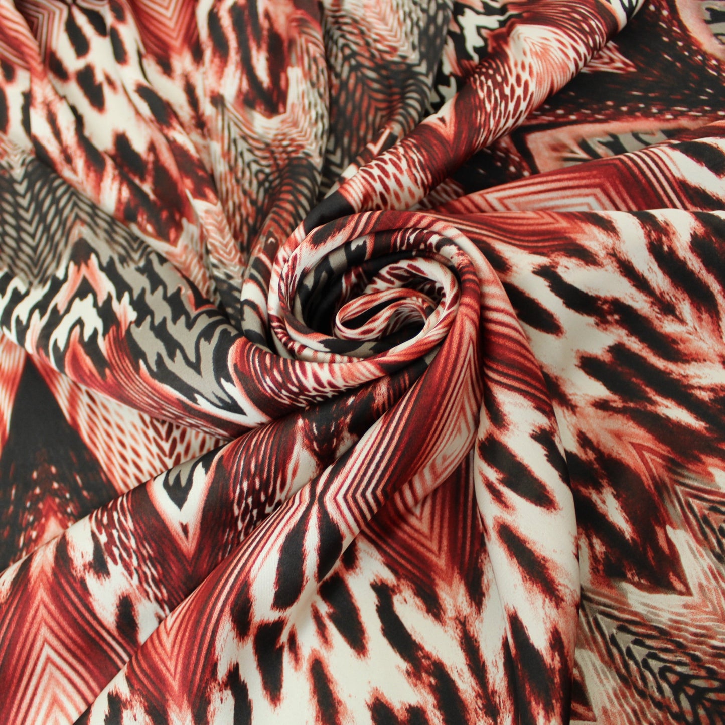 Tissu satin - imprimé tacheté - photo 1/5 | So Tissus