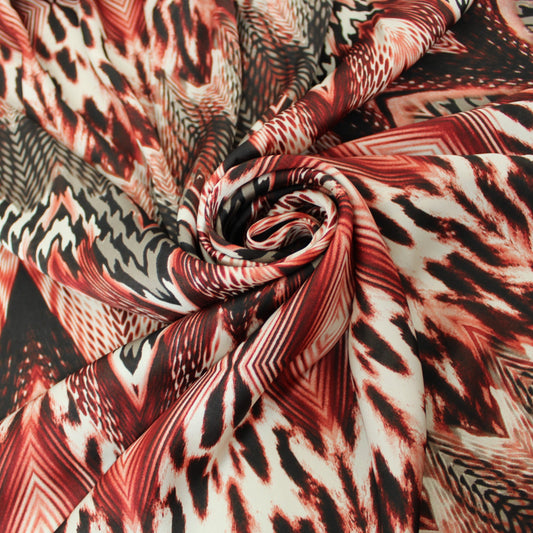 Tissu satin - imprimé tacheté - photo 1/5 | So Tissus