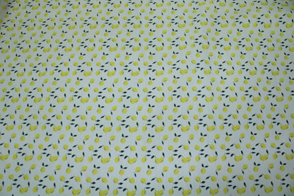Tissu popeline coton - imprimé petits citrons - photo 5/5 | So Tissus