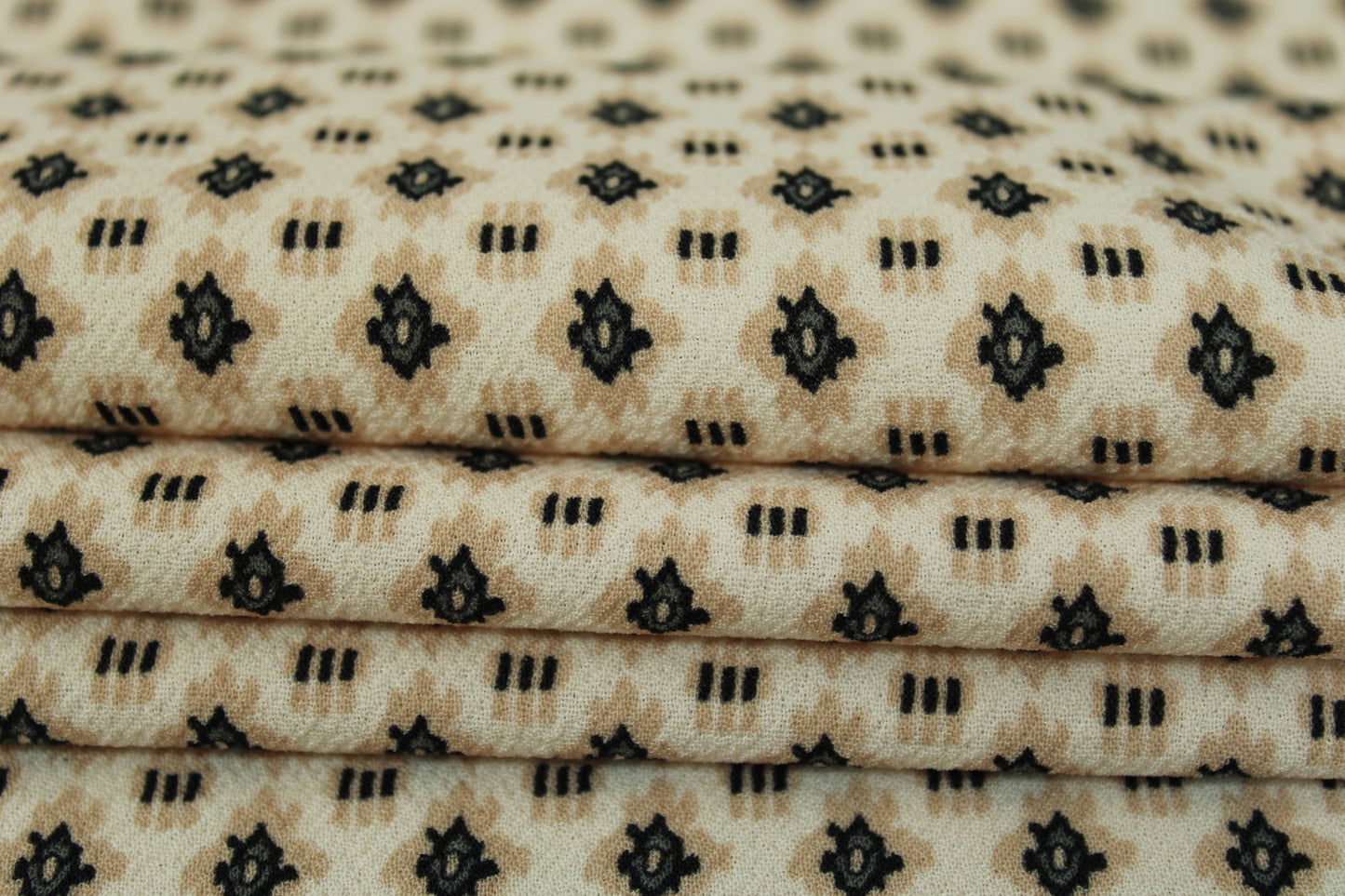 Tissu crêpe - imprimé baroque - photo 2/4 | So Tissus