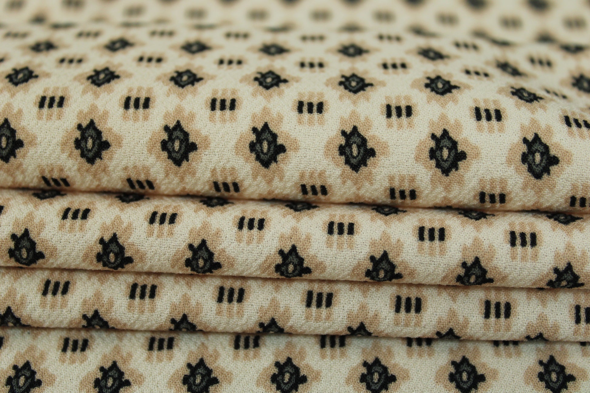 Tissu crêpe - imprimé baroque - photo 2/4 | So Tissus