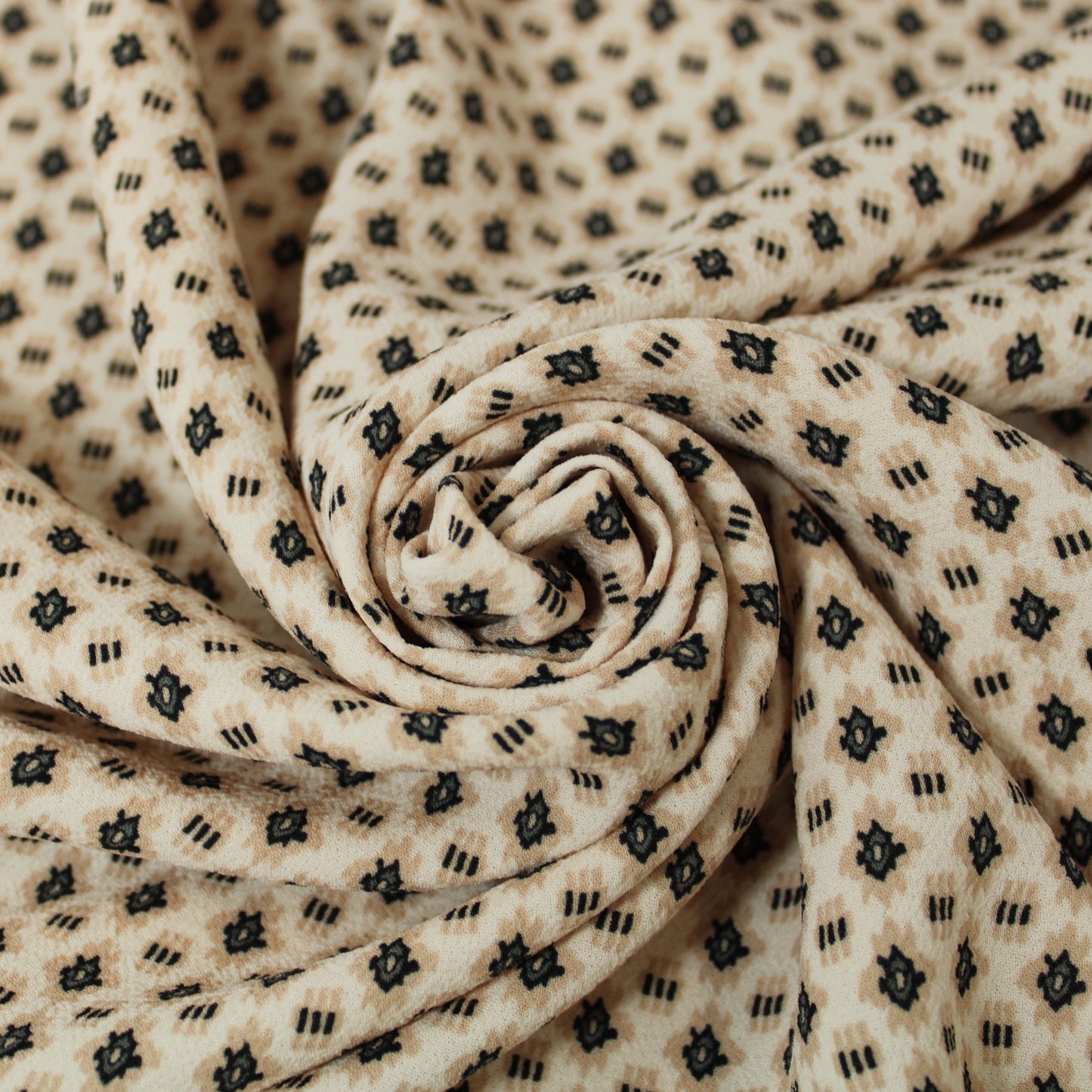 Tissu crêpe - imprimé baroque - photo 1/4 | So Tissus