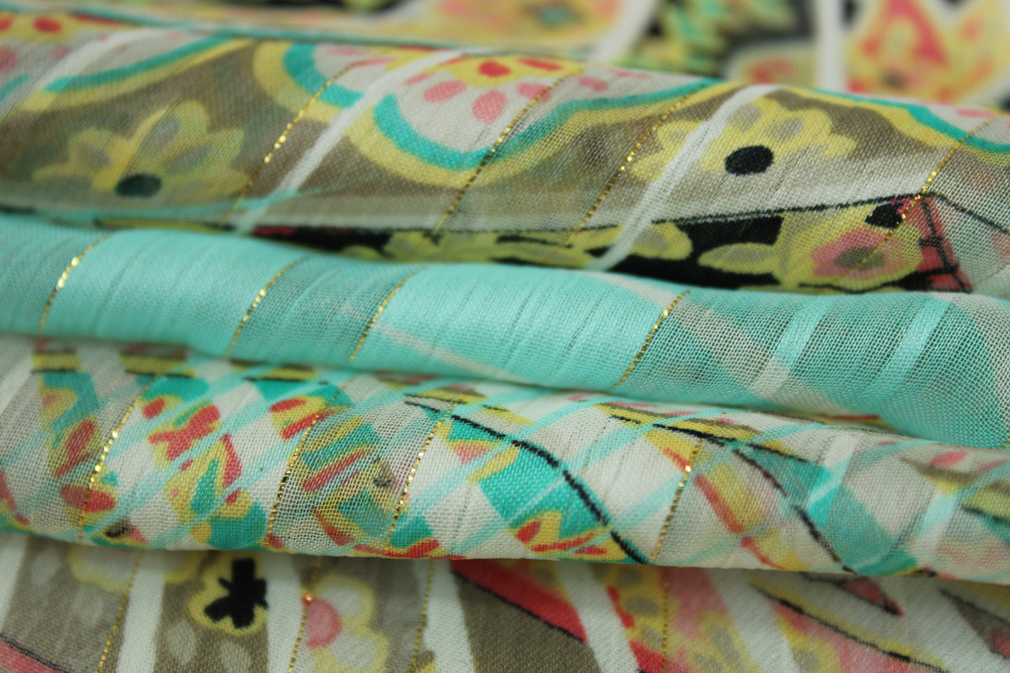Tissu mousseline - imprimé cachemire - photo 2/5 | So Tissus