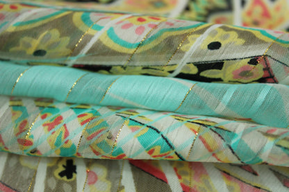 Tissu mousseline - imprimé cachemire - photo 2/5 | So Tissus
