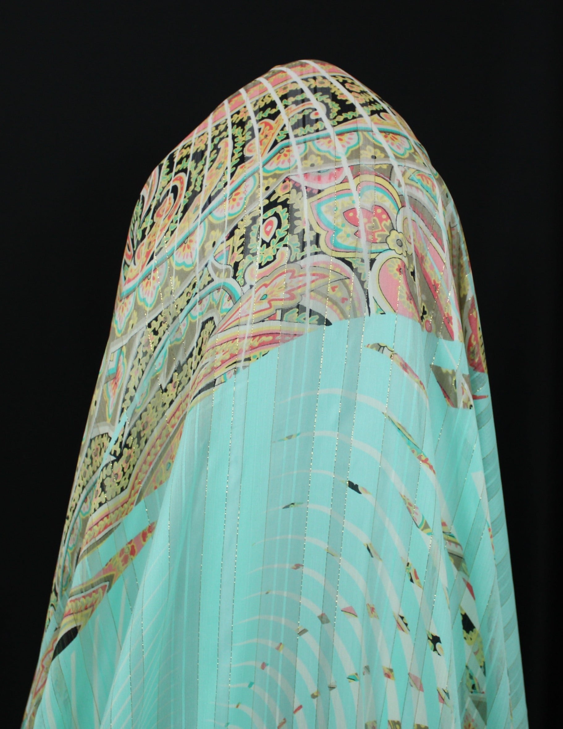 Tissu mousseline - imprimé cachemire - photo 3/5 | So Tissus