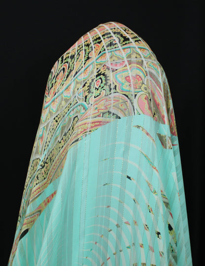 Tissu mousseline - imprimé cachemire - photo 3/5 | So Tissus