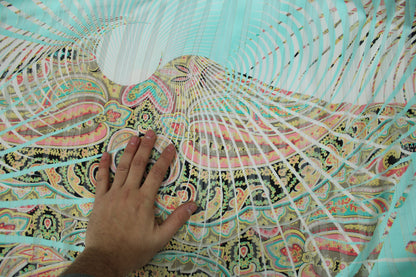 Tissu mousseline - imprimé cachemire - photo 4/5 | So Tissus