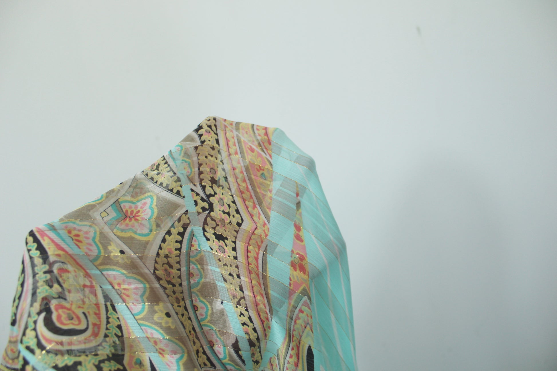 Tissu mousseline - imprimé cachemire - photo 5/5 | So Tissus