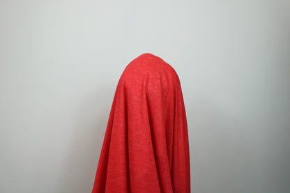 Tissu jersey de lin - corail - photo 3/3 | So Tissus