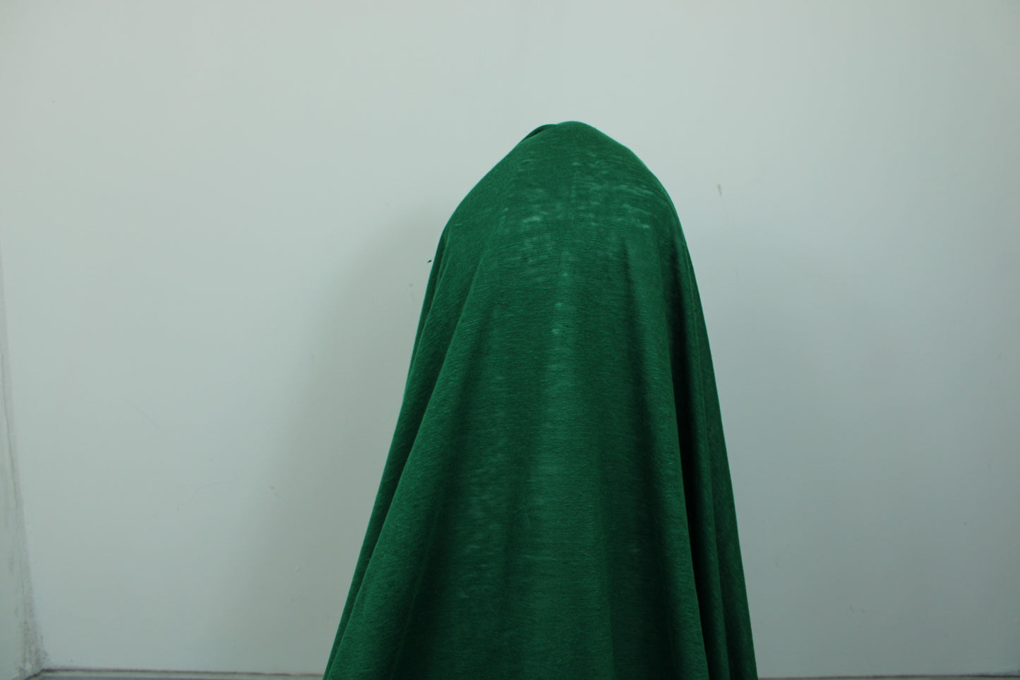 Tissu jersey de lin - vert prairie - photo 3/3 | So Tissus