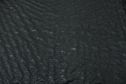 Tissu maille imitation reptile  - noir - photo 4/4 | So Tissus