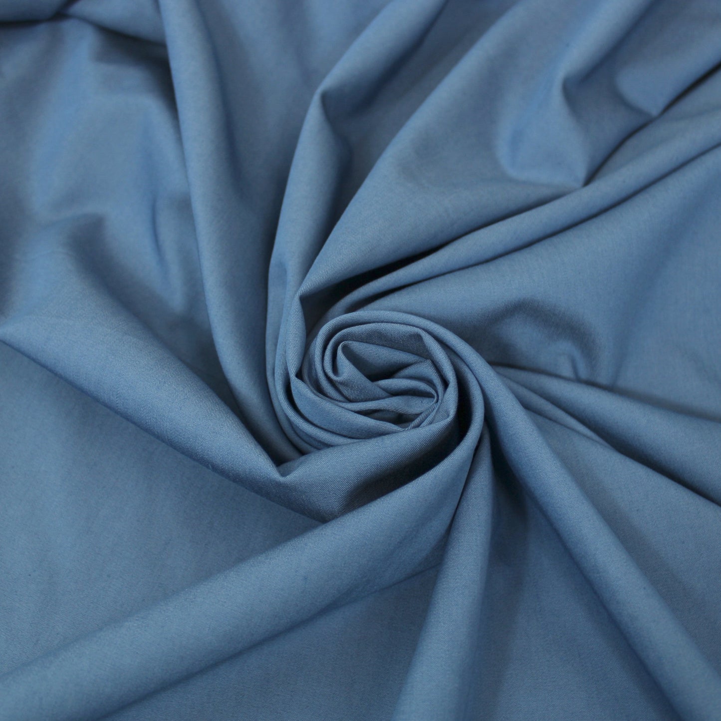 Tissu chambray de coton - bleu - photo 1/3 | So Tissus
