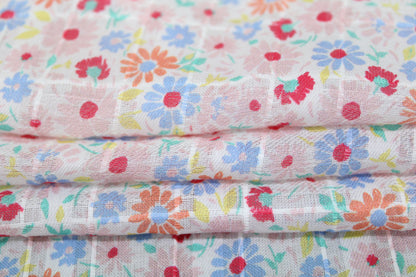 Tissu voile de coton - imprimé petites fleurs - photo 2/5 | So Tissus