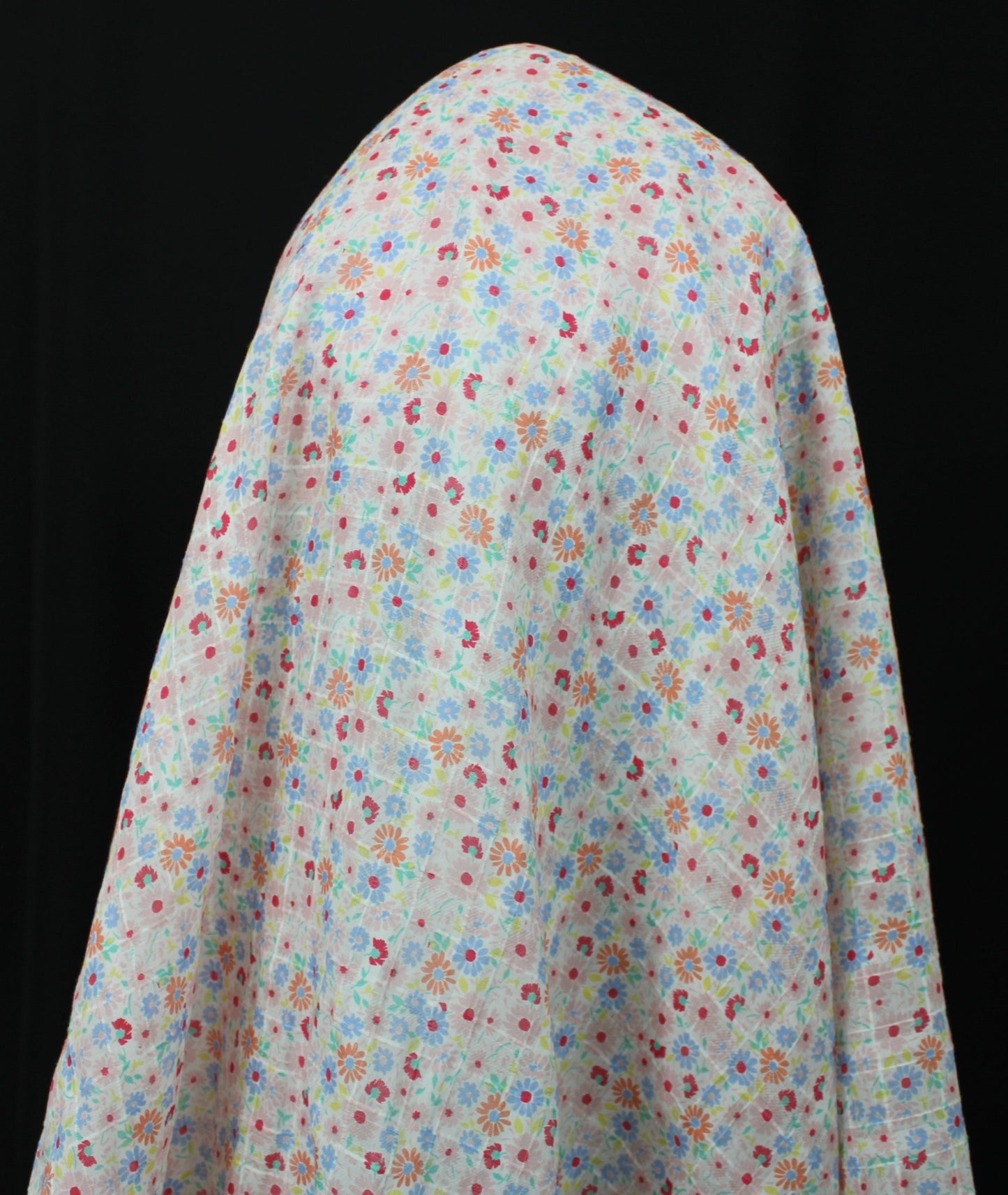 Tissu voile de coton - imprimé petites fleurs - photo 3/5 | So Tissus