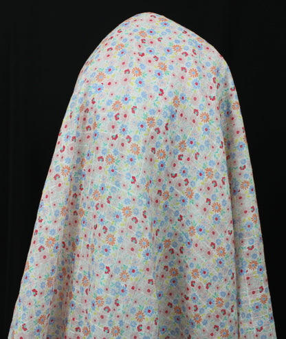 Tissu voile de coton - imprimé petites fleurs - photo 3/5 | So Tissus