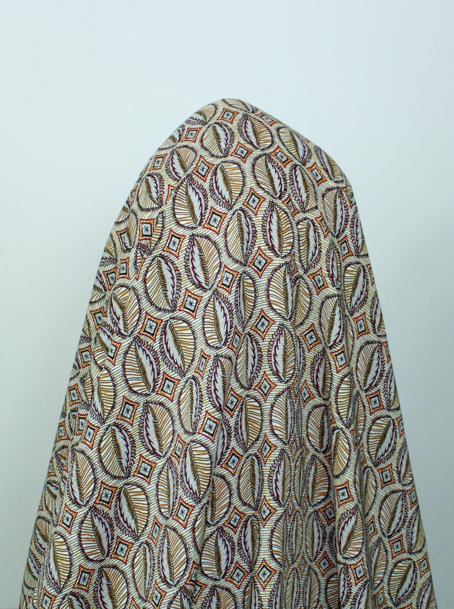 Tissu viscose - imprimé grandes feuilles abstraites - photo 3/5 | So Tissus