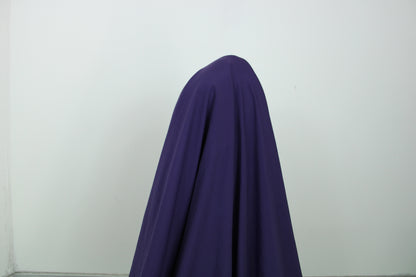 Tissu crêpe de chine - violet foncé - photo 3/3 | So Tissus