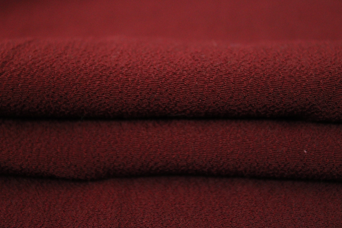Tissu crêpe viscose - bordeaux - photo 2/3 | So Tissus
