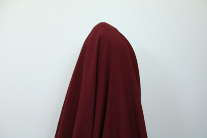 Tissu crêpe viscose - bordeaux - photo 3/3 | So Tissus