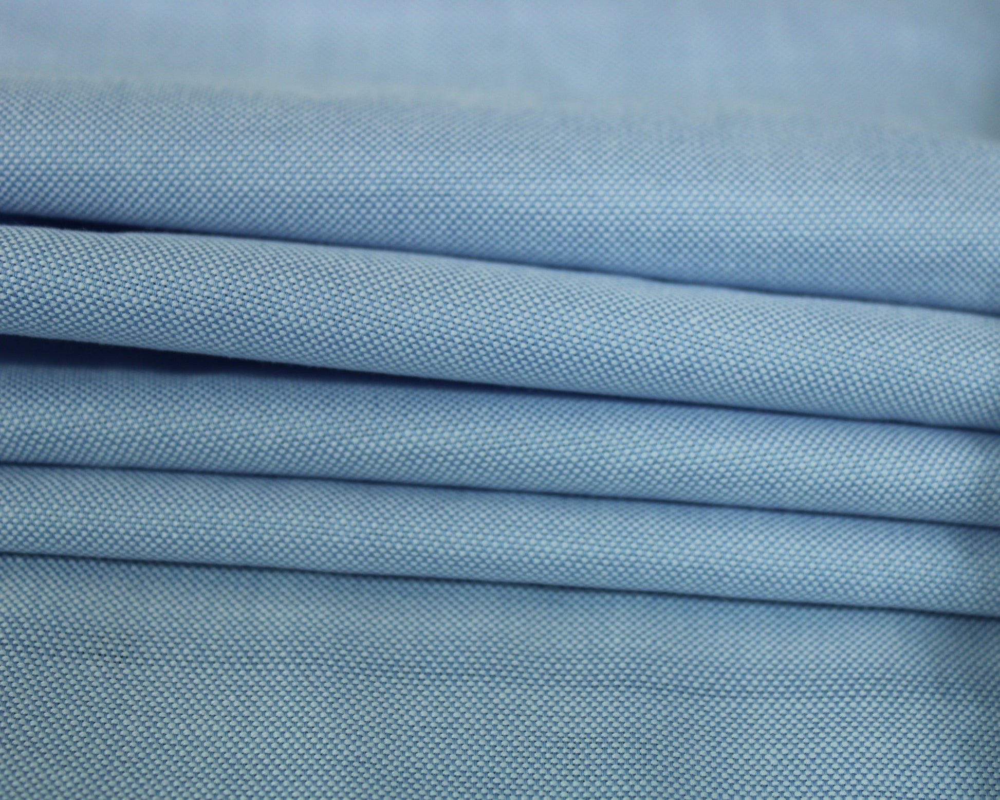 Tissu popeline piqué de coton - bleu ciel - photo 2/3 | So Tissus