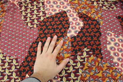Tissu crêpe viscose - imprimé patchwork - photo 4/5 | So Tissus