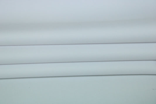 Tissu popeline de coton stretch prestige - blanc - photo 2/3 | So Tissus