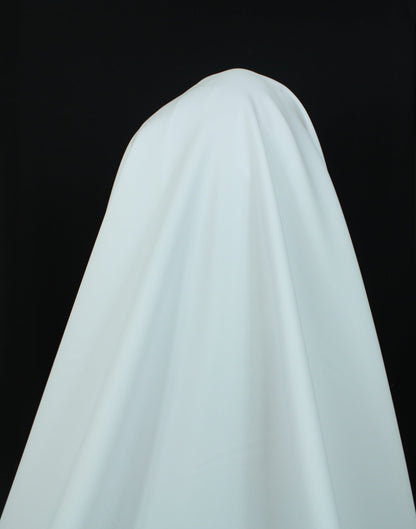 Tissu popeline de coton stretch prestige - blanc - photo 3/3 | So Tissus