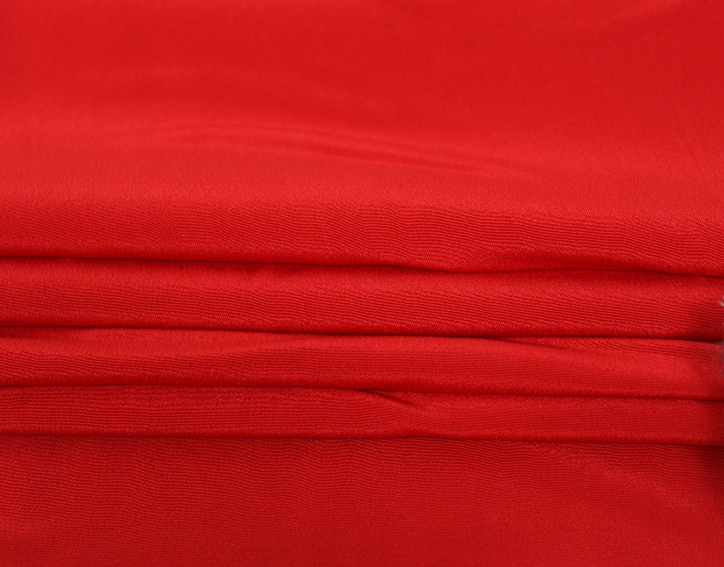 Tissu crêpe de chine 100% soie - rouge - photo 2/3 | So Tissus