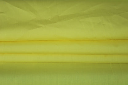 Tissu popeline coton - jaune pâle - photo 2/3 | So Tissus