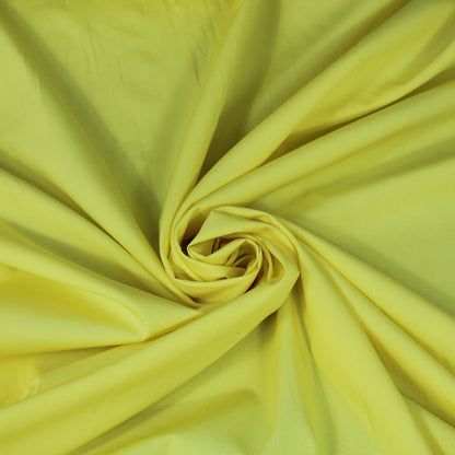 Tissu popeline coton - jaune pâle - photo 1/3 | So Tissus
