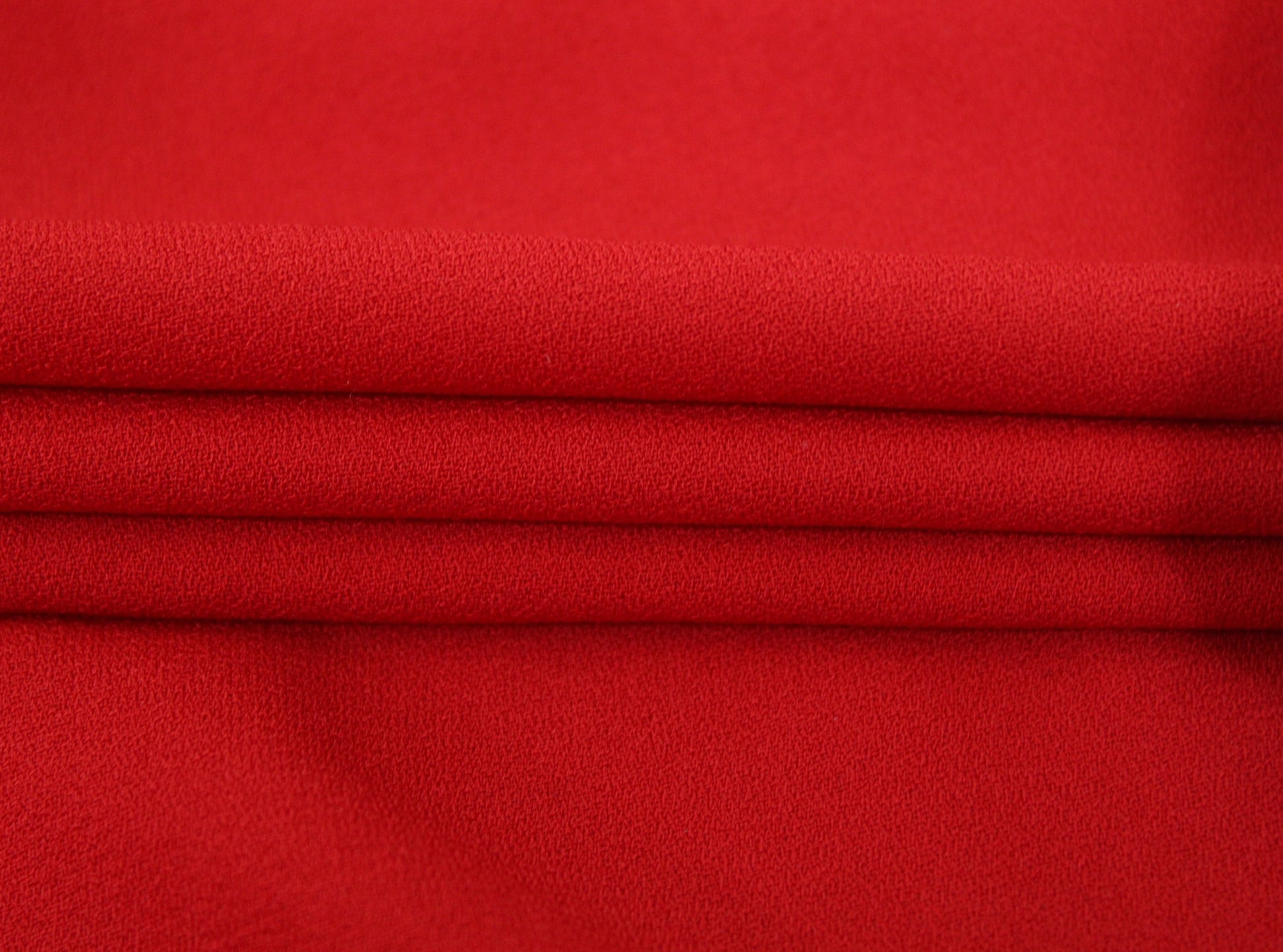Tissu crêpe - rouge - photo 2/3 | So Tissus
