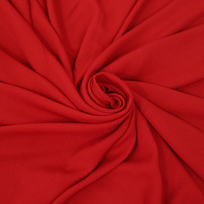 Tissu crêpe - rouge - photo 1/3 | So Tissus