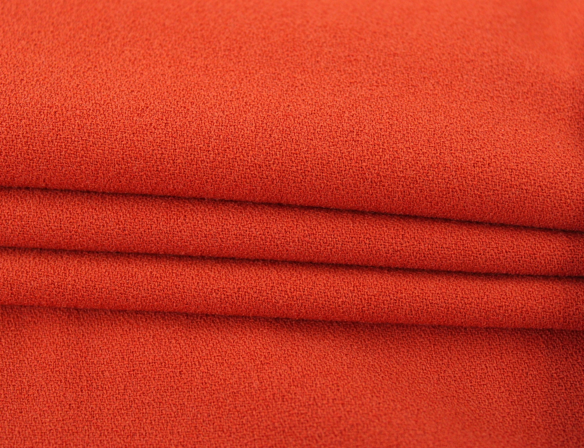 Tissu crêpe - rouille - photo 2/3 | So Tissus