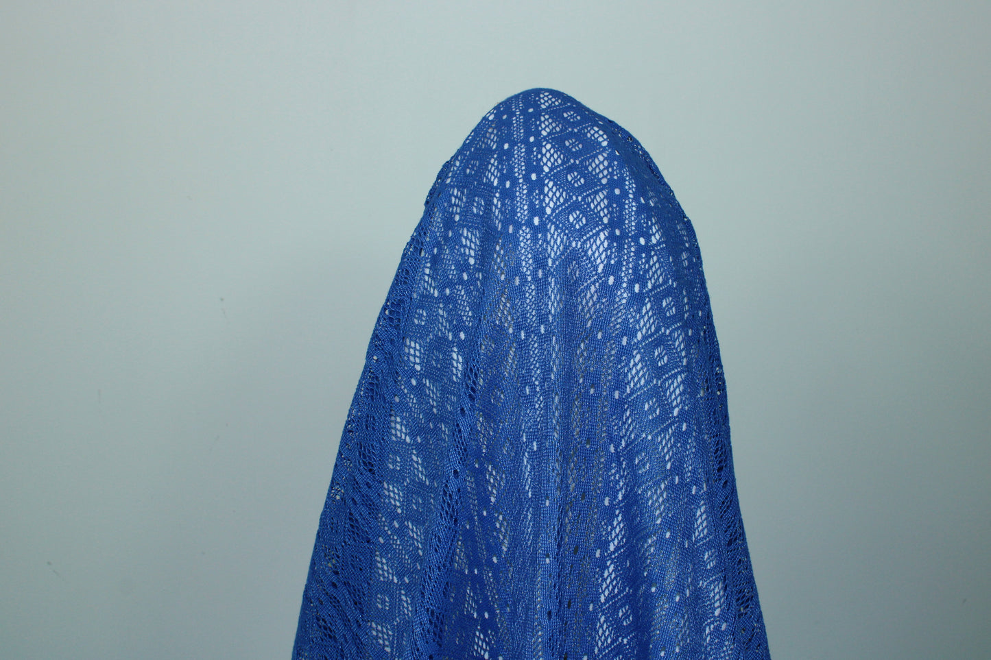 Tissu dentelle - bleu roi - photo 3/5 | So Tissus