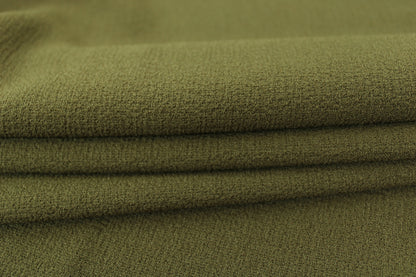 Tissu crêpe texturé - kaki - photo 2/3 | So Tissus