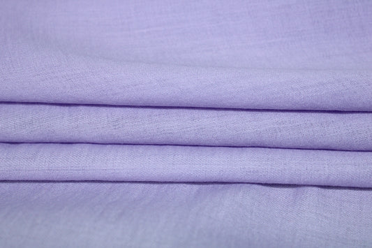 Tissu voile de viscose - parme - photo 2/3 | So Tissus