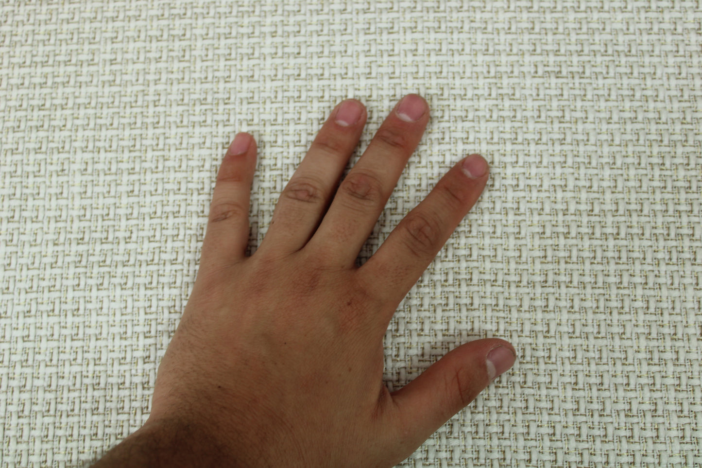 Tissu tweed de laine - ton crème - photo 4/5 | So Tissus