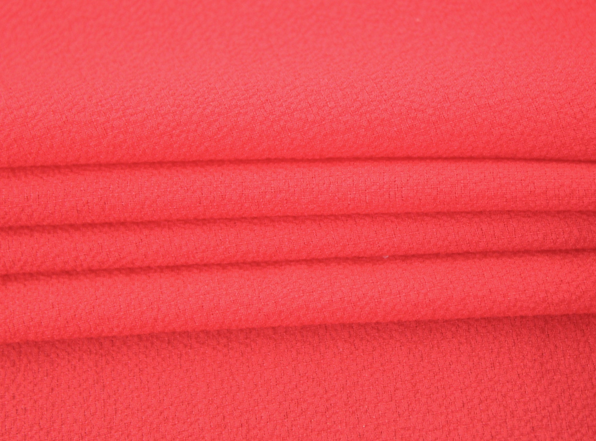Tissu crêpe - corail - photo 2/3 | So Tissus