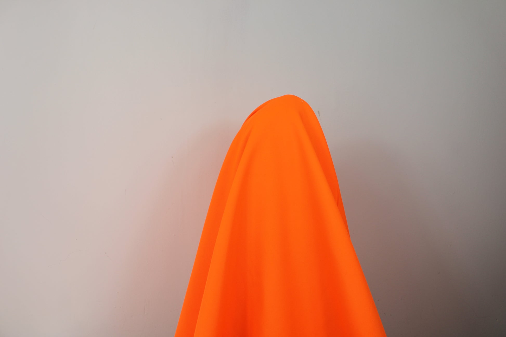 Tissu toile sergé - orange fluo - photo 3/3 | So Tissus