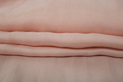 Tissu twill viscose - rose pâle - photo 2/3 | So Tissus