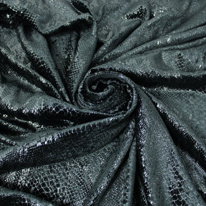 Tissu velours de soie irisé - imprimé reptile - photo 1/5 | So Tissus