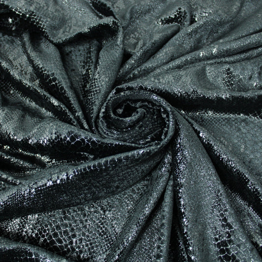Tissu velours de soie irisé - imprimé reptile - photo 1/5 | So Tissus