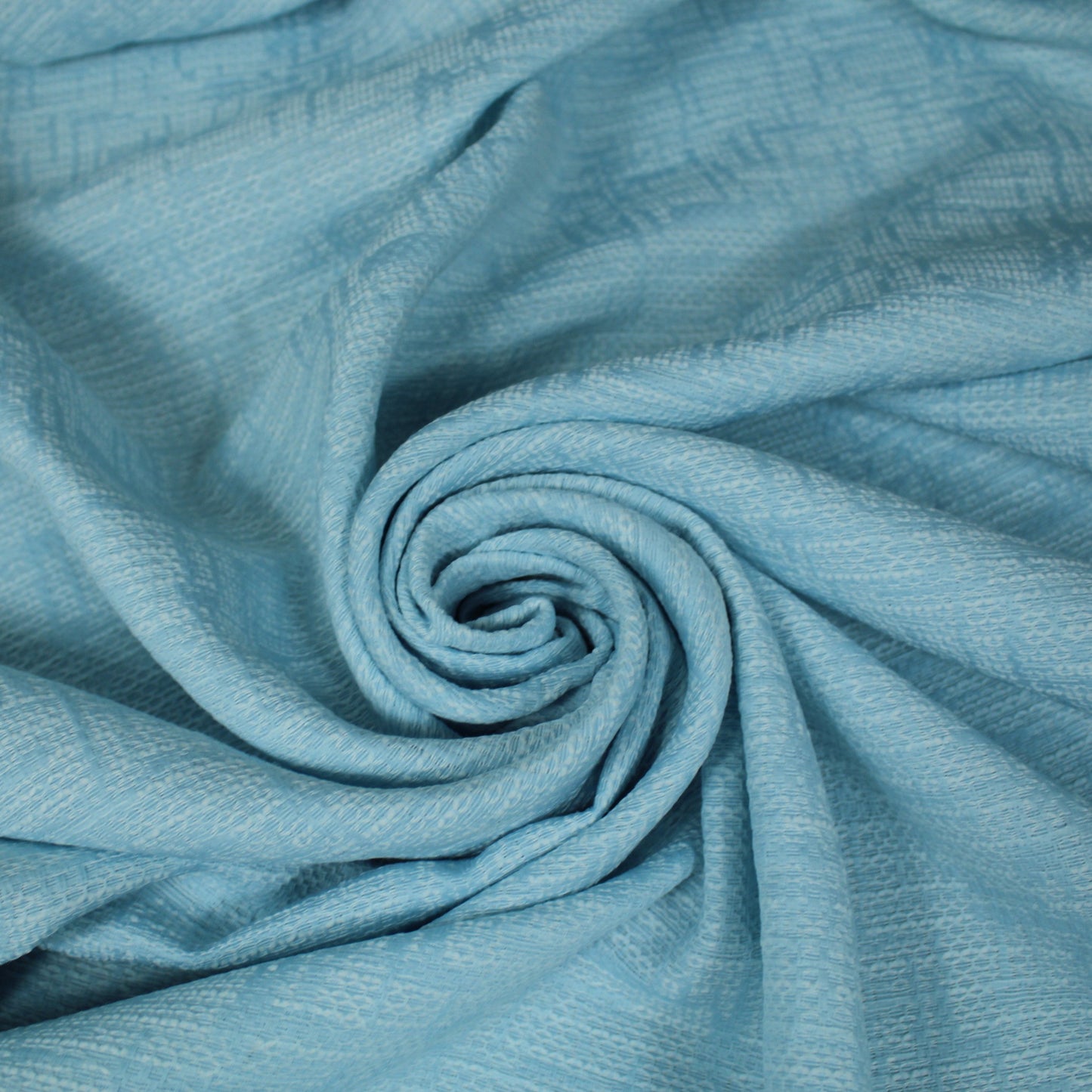 Tissu tweed coton - bleu ciel - photo 1/3 | So Tissus