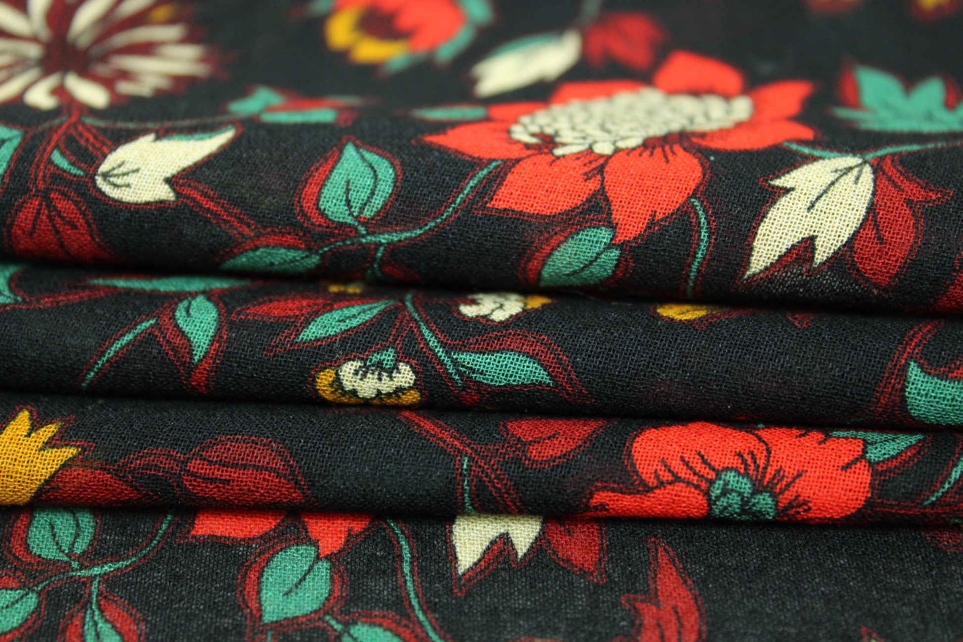 Tissu voile de coton - imprimé fleuri - photo 2/5 | So Tissus