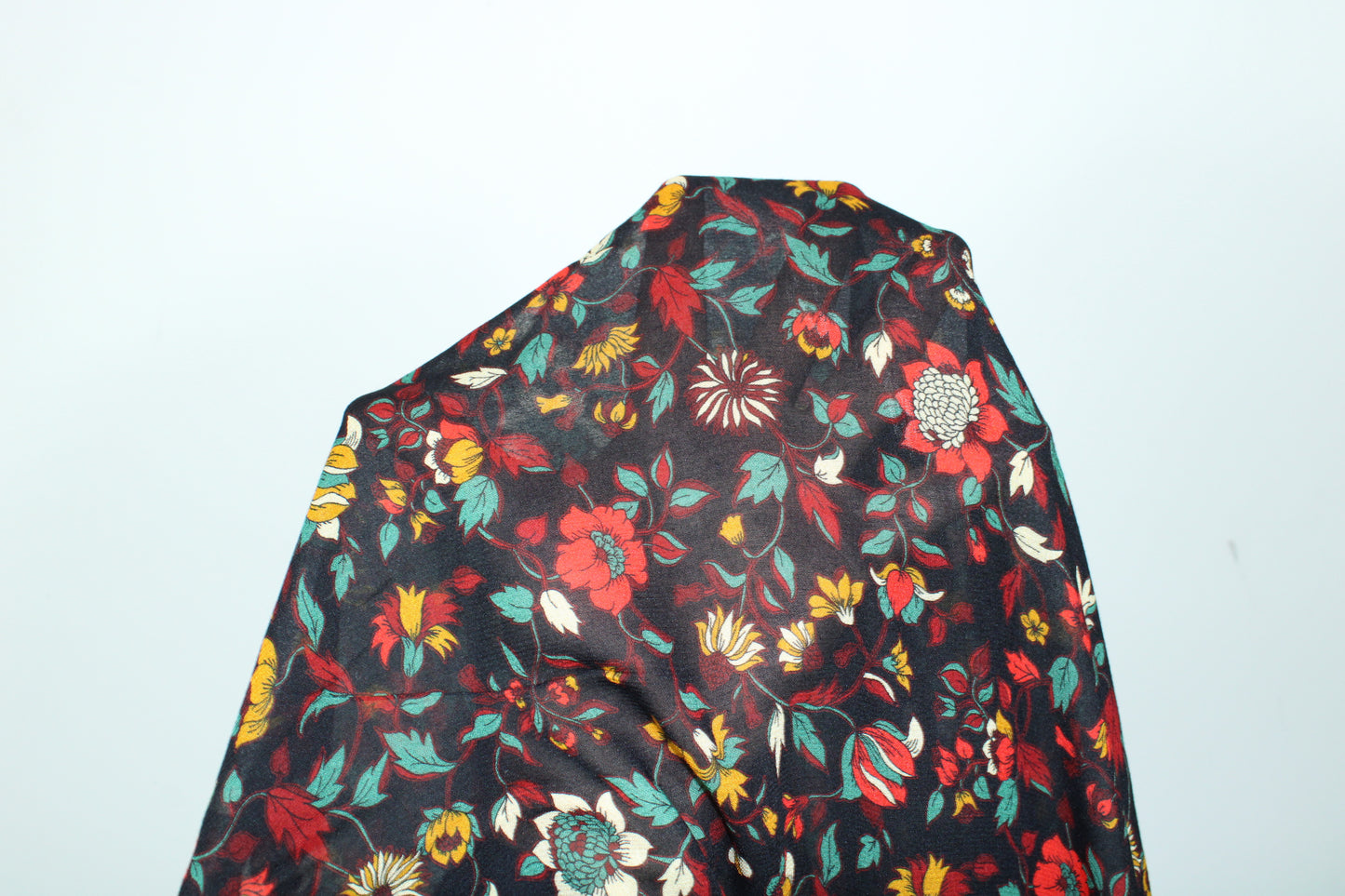 Tissu voile de coton - imprimé fleuri - photo 5/5 | So Tissus
