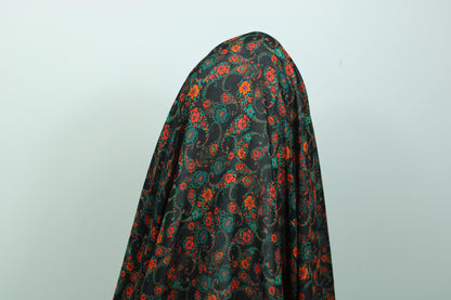 Tissu voile viscose - imprimé fleuri - photo 3/5 | So Tissus