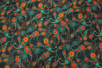Tissu voile viscose - imprimé fleuri - photo 5/5 | So Tissus